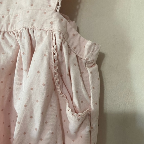 Cynthia Rowley toddler girls 5T sweetheart cross back polka dot dress EUC - Picture 5 of 6